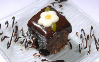 Carob Pecan Cake