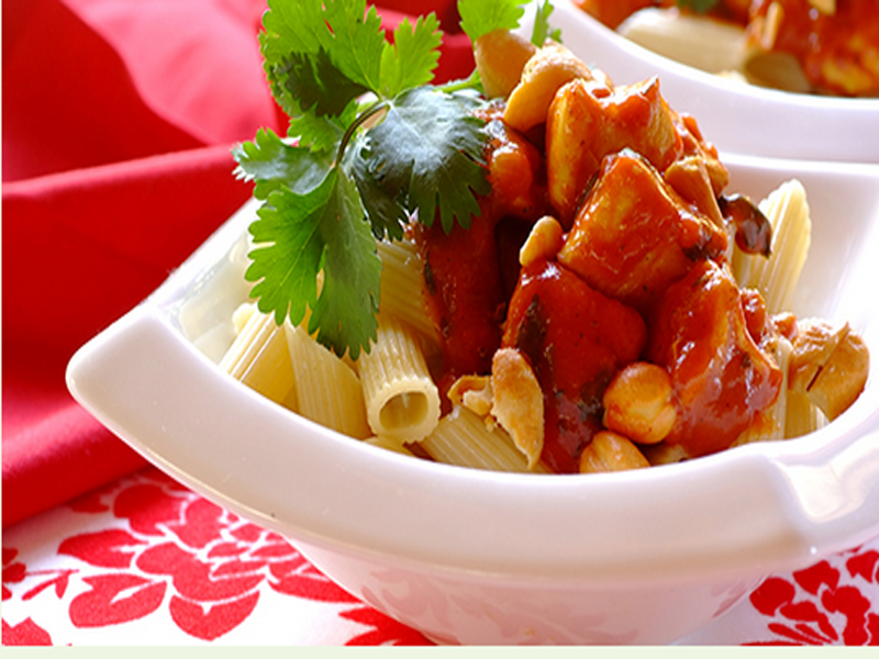Curry-Cashew Pasta